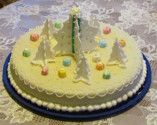 2012 Christmas cake