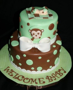 Baby shower cake