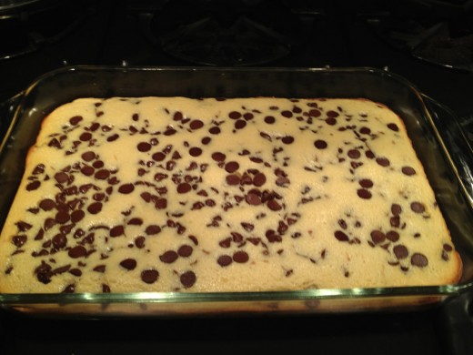 Baking Gooey butter cake