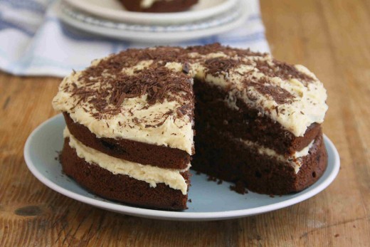 Irish coffee cake