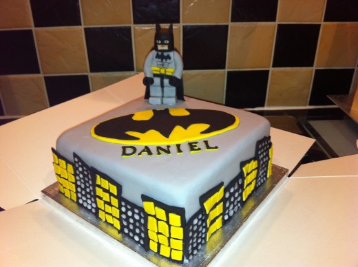 Lego Batman cake