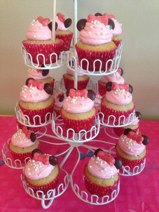 Minnie cupcakes