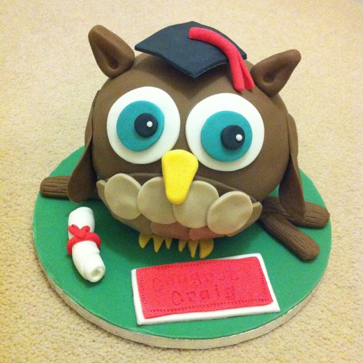 Owl cake