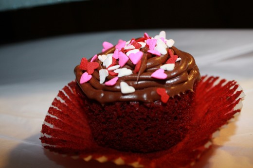 Red velvet cupcake