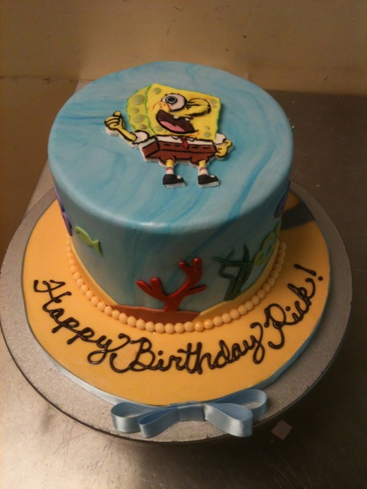 Spongebob cake