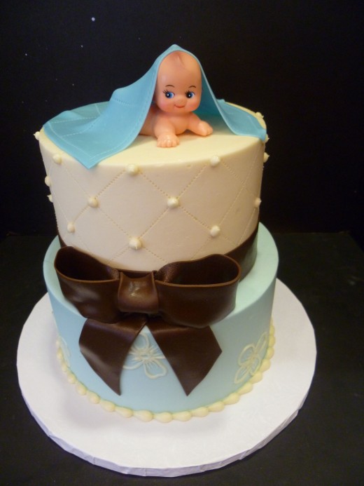 Baby shower cake