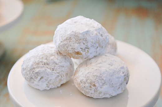 Mexican wedding cookies