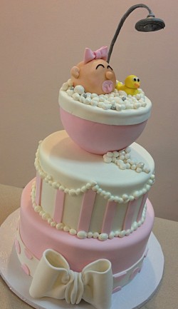 Baby shower cake