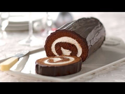 How to make chocolate cake roll