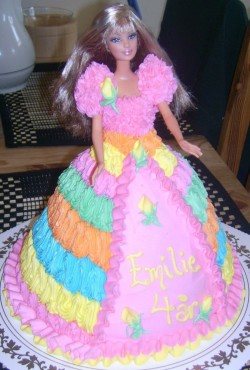 Barbie cake