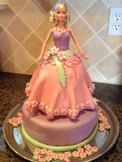 Barbie cake