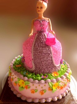 Barbie cake