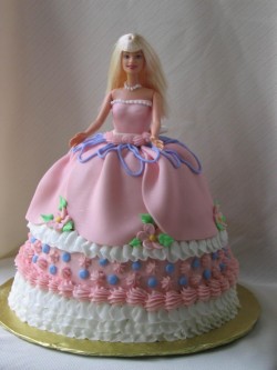 Barbie cake