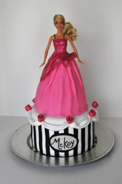 Barbie cake