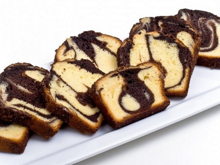 Beautiful marble cake