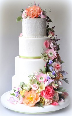 Beautiful wedding cake