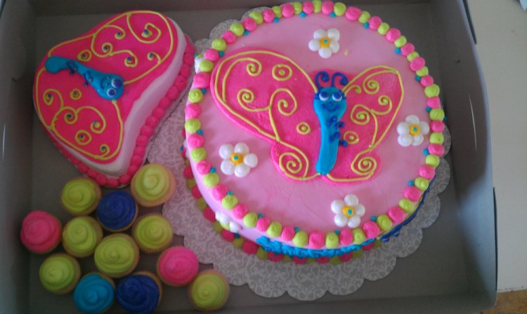 Butterflies cakes