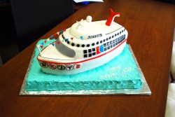 Cake – cruise ship