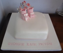 Christening cake