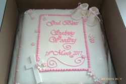 Christening cake