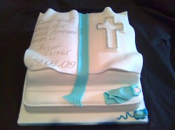 Christening cake – book