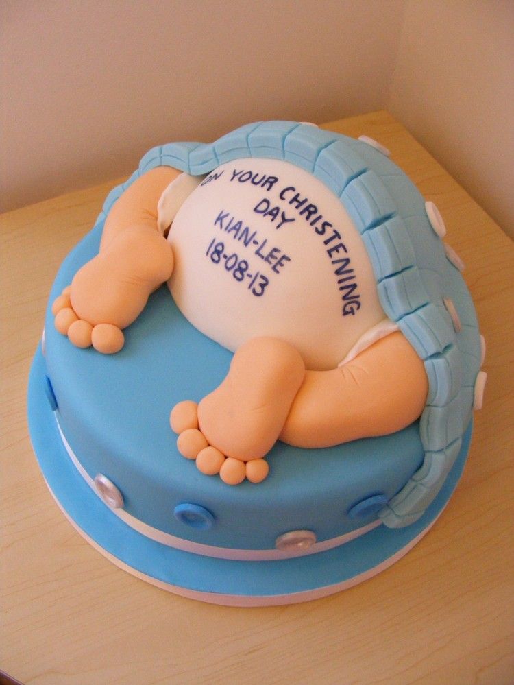 Christening day cake