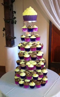 Wedding cupcake’s tower