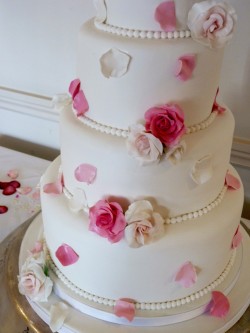 Sweet wedding cake