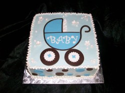 Cake for baby shower