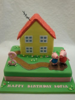 Cake – Peppa pig house