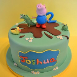 Peppa pig cake