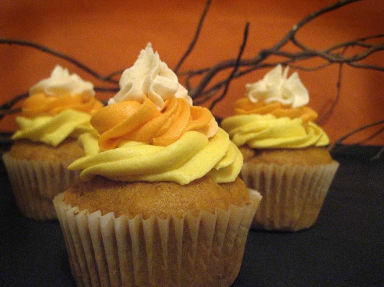 Pumpkin cupcake