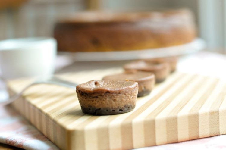 Chocolate cheese cakes