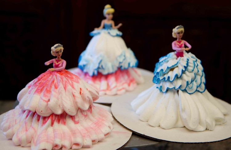 Barbie princess cupcakes