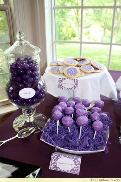 Bridal shower desserts