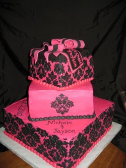 Nichole bridal shower cake