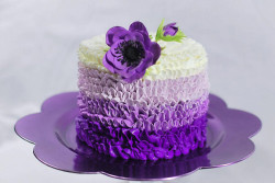 Purple Wedding Cake