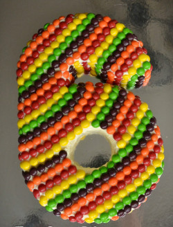 Skittles cake – number 6