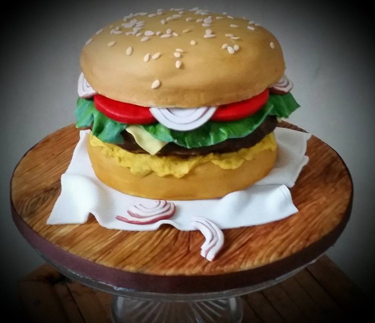 Cake burger