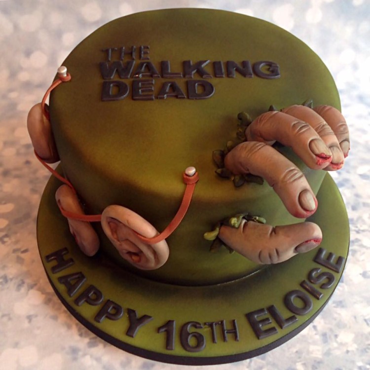 Walking Dead cake