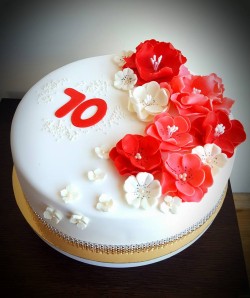 70th Birthday Cake