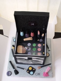 Birthday Cake – Makeup Box