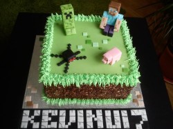 Birthday Cake – MineCraft