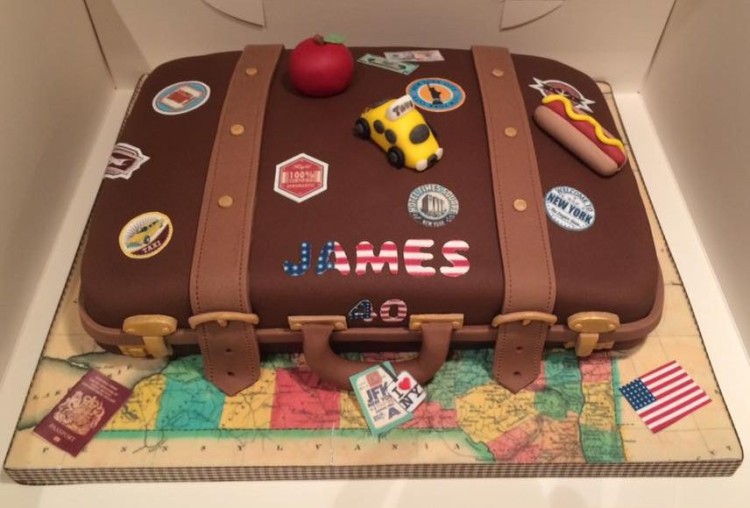 Birthday Cake – Suitcase