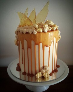 Caramel Birthday Cake