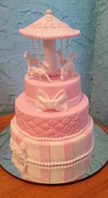 Pink Birthday Cake