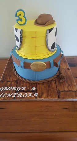 Toy Story Themed Cake