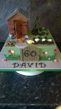 60th Birthday Cake