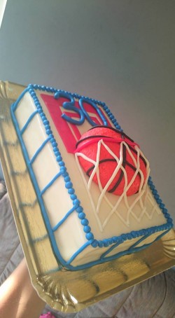 Basketball Cake