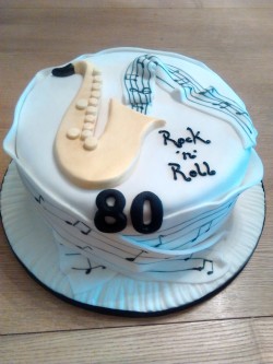 Birthday cake – Rock n roll